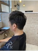 ビジネスショート刈り上げスタイル