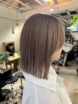 ロア インターナショナル 新宿店(LoA International)&nbsp;【LoA】透明感ブラウンベージュ韓国ボブミルクティー