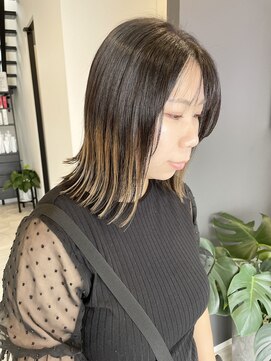 アグライズ(AgRIZE) ぱらぱらカラーとぱつっとボブ