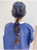 ヘアセット あみおろし ヘアアレンジ ATENA成田和樹