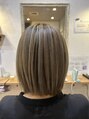 マイン ヘアアンドリラックス(mine)&nbsp;透明感Wカラー&白髪染悩み解決カラー★ハイライト★