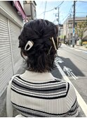 ショートヘアアレンジ