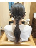 お呼ばれ☆大人タイトなローポニー(CLOVER)