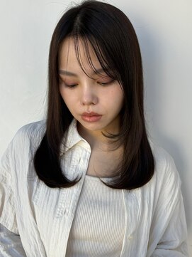 ガーデン 銀座(GARDEN) デジタルパーマ　ブルーブラック　美髪　簡単スタイリング