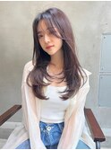 【kate 大宮】　ラベンダーブラウン×大人レイヤー