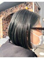 アトリエ ヘア(atelier hair)&nbsp;黒髪ネイビー