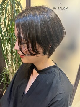 ボタニウム バイ アールサロン(BOTANIUM by RrSALON) ダークグレーハンサムショート☆AMU