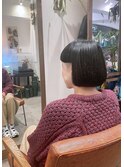 サイド刈り上げショート