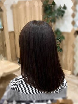 グリーンドア(GREEN DOOR)の写真/【新浦安駅直結徒歩1分】あなたの髪質に合わせた丁寧なカウンセリングで、自然なストレートヘアを実現。