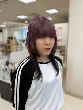 ケンジ 平塚ラスカ店(KENJE) ウルフレイヤーカット