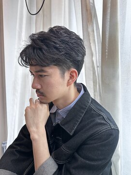 ロンドアベニール 北千住(Lond avenir) スパイキーショートニュアンスパーマスペインカールメンズ北千住