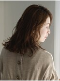 20代30代40代大人可愛い無造作なみなみウェーブパーマニュアンス