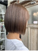 ラピスリビング 戸祭店(LAPIS LiViNg) ぱっつんボブ