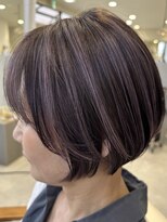 スティロ(stylo) ハイライトカラーグレージュベージュケアブリーチダブルカラー