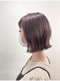 ピンクラベンダー／ボブ