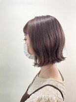 ヘアーアンドメイクアップモパ&nbsp;ピンクラベンダー／ボブ
