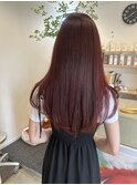 ブリーチ無しで作る赤髪☆