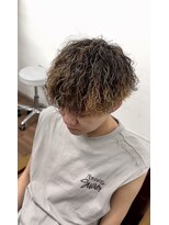 カリス ガーデン(Charis garden)&nbsp;ツイストスパイラルパーマ/ハイライト/メッシュ