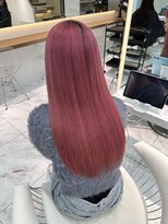 ロンドルピナス 小倉(Lond Lupinus)&nbsp;ミディアムヘア暗めカラー/デザインカラー/フェイスフレーミング