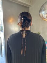 ニカイ(2F)&nbsp;カチモリ/タイトヘア/お呼ばれヘア/大人ガーリー