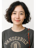 ラレイ ハラジュク(Lalei harajuku)&nbsp;原宿20代女性30代女性ボブパーマショートボブスパイラルパーマ