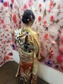 ミルト 銀座(MIRTO)&nbsp;結婚のお顔合わせにお振袖とヘアセット