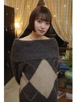 チャプター 問屋町(chapter)&nbsp;髪質改善パツっとボブミニボブ透明感ケアカラー韓国ヘア岡山