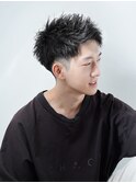 ツーブロックショート/韓国風マッシュ/フリックパーマ