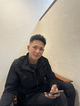 南部理髪店 癖毛を活かしたフェザーアップ