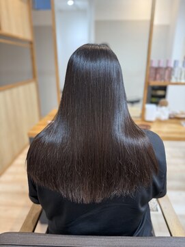 フレイムス ヘアアンドリラックス 吉川店(Frames hair&relax) 縮毛矯正でまとまるツヤストレート