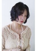 黒髪ショートボブ