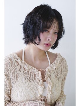 クレスアール 黒髪ショートボブ