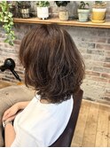 ふんわりパーマ