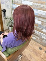 ハウオリ ヘアーワークス(Hauoli hair works)&nbsp;ハイトーン暖色カラー
