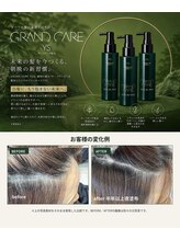 【NEW】    白髪が気になり始めた大人女性へ、未来の髪を育むケアブランド　グランケアYS