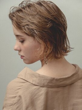 ミンクス ギンザ セントラル(MINX ginza central) 【MINX河野】くせ毛風 ニュアンスボブ