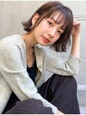 【LANY 横浜】 小顔バング×ココアブラウン