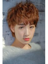 クート アンド シー 東川口(kuto and C)&nbsp;東川口×癖毛ショート×コーラルカラー×イルミナカラー