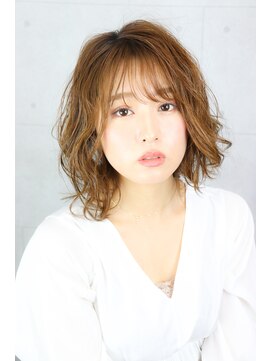 ヘアアンドスパ レガリス(Hair&Spa legalice) ゆるふわミディアムボブ
