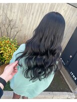 ブルーブラック☆ 【池袋.髪質改善.ヘアカラー】