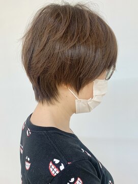 クオリス 上板橋店(QUALIS) 30代★大人かわいい！シースルーバング/アシメバング/ベージュ