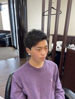 オアシス(OASIS)&nbsp;ミディアムショート×アップバング