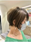 大人ショートボブ