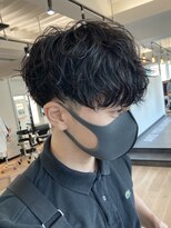 フィフス 渋谷(fifth)&nbsp;ツイストパーマツイストスパイラルパーマツーブロック刈り上げ