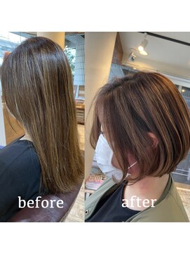 ティアラ 桜木町(TIARA) REAL SALON WORK~ボブ/ハイライト/スタイルチェンジ/イメチェン