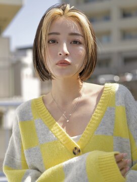 イミ(imi) 大人ボブ/インナーカラー/似合わせカット/髪質改善[登戸]