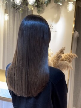 アンド ラ ブランシュ(&.La Blanche) 大人ガーリー/チョコレート/プリカール/モードヘア/大宮