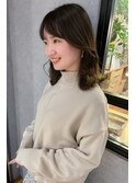 重ため外ハネヘア