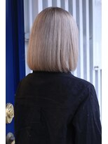 ヘアーサロン ビー(hair salon b.)&nbsp;ボブ/ミディアムボブ/ダブルカラー/グレージュ/ブリーチ