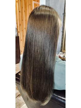 クラスィービィーヘアーメイク(Hair Make)の写真/【佐賀大学近く☆駐車場有】広がりや癖が気になる方に◎毛先までまとまる、指通り滑らかな憧れの艶髪に―